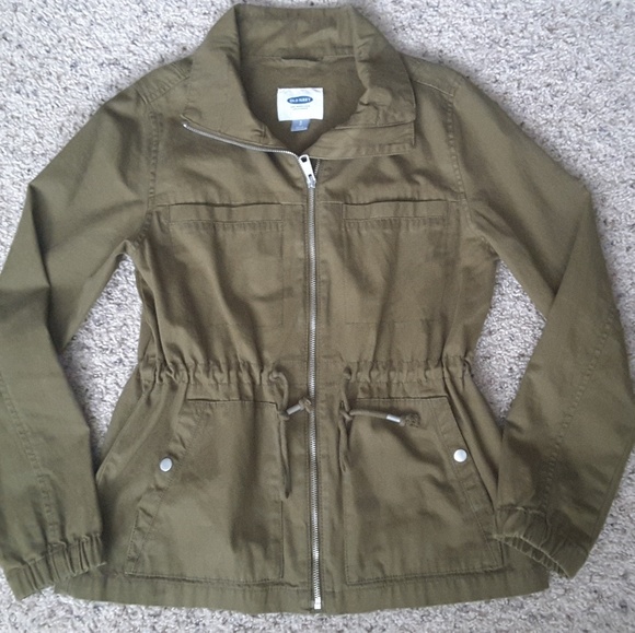 Old Navy Twill Field/Utility Jacket - Picture 3 of 4